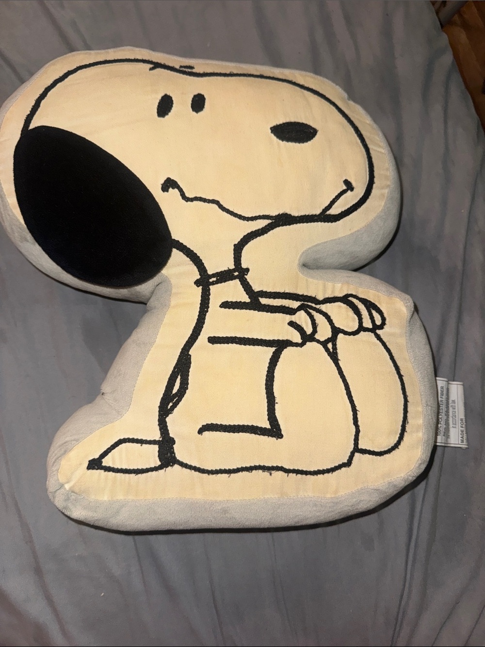HALLMARK PEANUTS SNOOPY PLUSH PILLOW